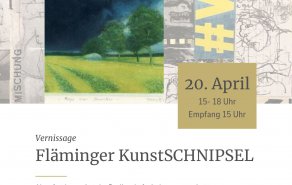   Fläminger KunstSCHNIPSEL: Vernissage mit dem Kunstverein Hoher Fläming, Bild 1/1