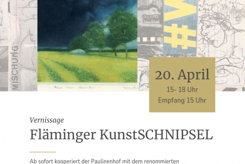   Fläminger KunstSCHNIPSEL: Vernissage mit dem Kunstverein Hoher Fläming